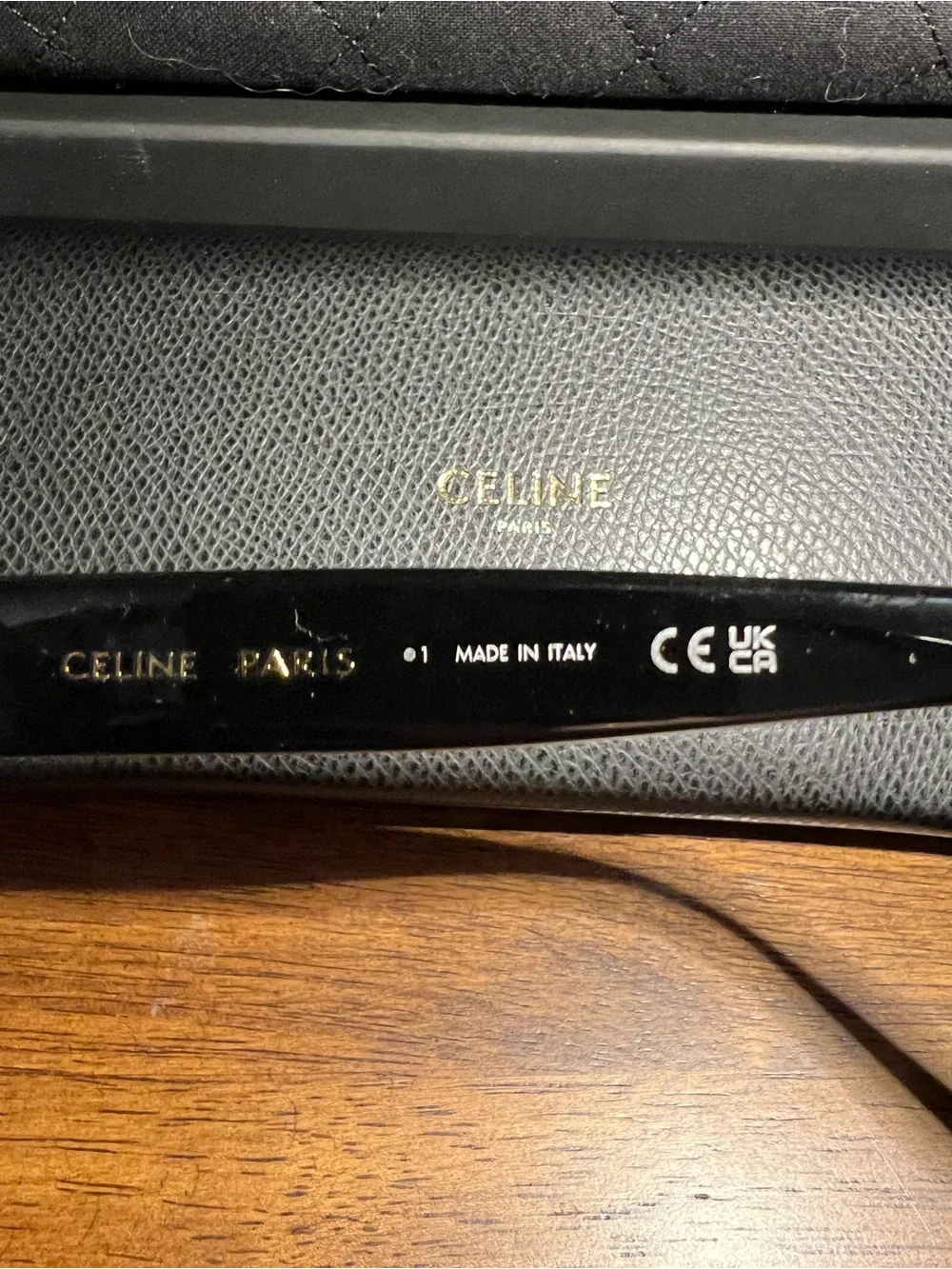 Celine Black Square Glasses - Celine